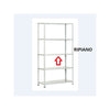 R Ripiano X Panda Kit A 5 Ripiani 100X37X H196 Cm- 1,0 Pz