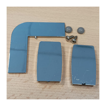 R Accessori X Parete Fissa Crist.Tras/Ser.Mm.6Cm.74/80Lusso- 1,0 Confezione