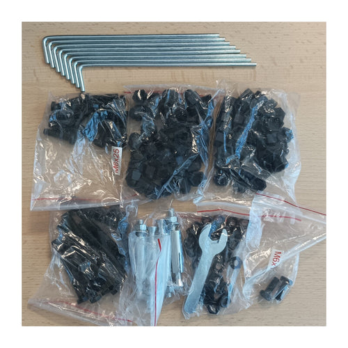 R Viti Montaggio X Veranda In Acciaio Mt3X2,5 Beige Shg-013-1- 1,0 Confezione