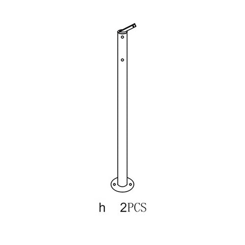R Palo H X Gazebo In Acciaio Mt.3X4 Armonia Yf-3246- 1,0 Pz