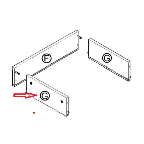 R Laterale Cassetto G X Kit Scrivania Usb 2C Bia/R- 1,0 Coppie