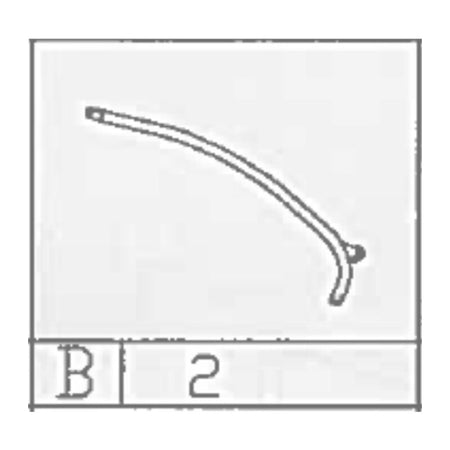 R Particolare B X Dondolo Sofa 3 Posti Sgancio Rapido- 1,0 Pz