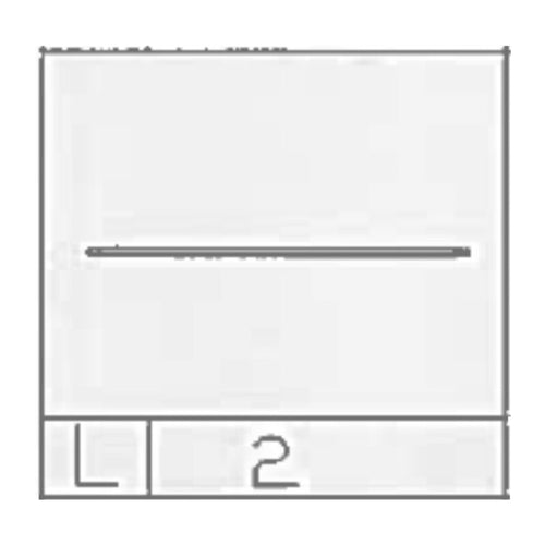 R Particolare L X Dondolo Sofa 3 Posti Sgancio Rapido- 1,0 Pz