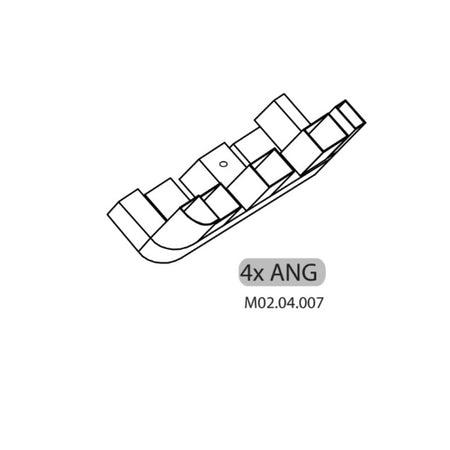 R 4Xang. M02.04.007 Armadio Sporco Pulito Resina 1 Anta- 1,0 Pz