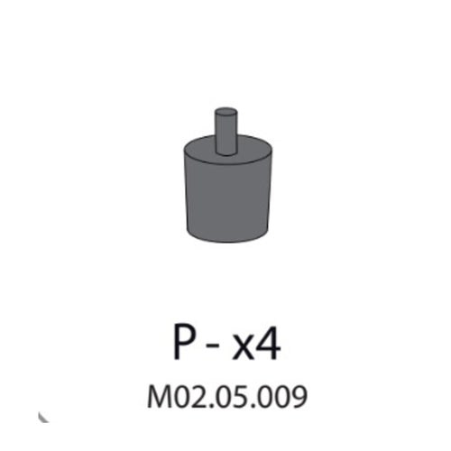 R Px4 X Armadio Spogliatoio Resina A 1 Posto In Kit C/Serrat- 1,0 Pz