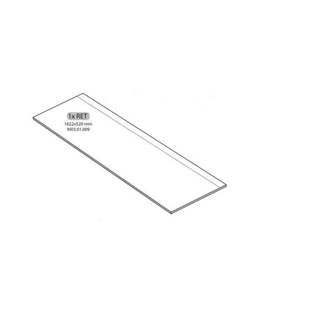 R Posteriore M03.01.009 X Armadio Sporco Pulito Resina 1 Anta 175X59X39 Kit- 1,0 Pz