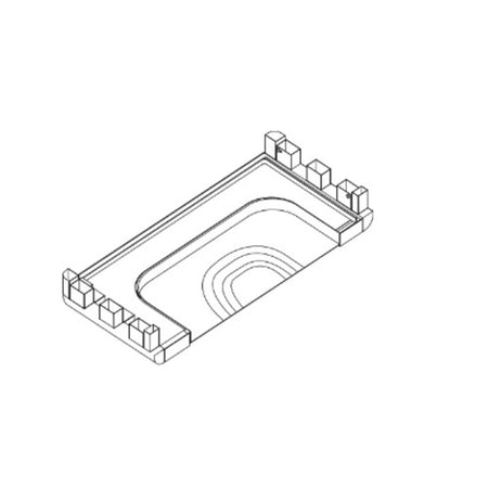 R 2Xbat S02.01.048 X Copricaldaia Resina Himalaya C/Serranda 59X39X98H- 1,0 Pz