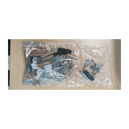 R Kit Montaggio X Kit Armadio 2 Ante + 2 Cassetti 82X46X184,3 Bianco- 1,0 Confezione