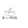 R Bx4 X Gazebo In Acciaio Decor 300X300 Cm Ecru Yf-3133B- 1,0 Pz