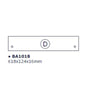 R Base D X Kit Scarpiera 5 Ribalte 65X15X164 Bianco 1307- 1,0 Pz