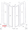 R Profilo (A2)X Box Doccia Crilex Goccia 1,6 Mm 68-80X68-80 Bco- 1,0 Pz