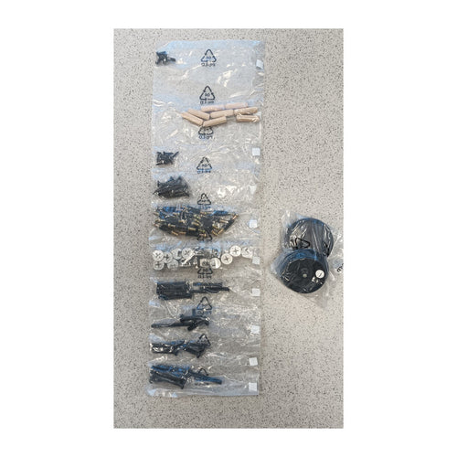 R Kit Montaggio X Industrial Scrivania Metal/Quercia 120X60X95 Cm- 1,0 Confezione