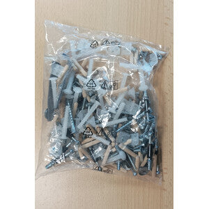 R Kit Montaggio X Kit Cassettiera 5C Nova 77X40X107 Bianca- 1,0 Confezione