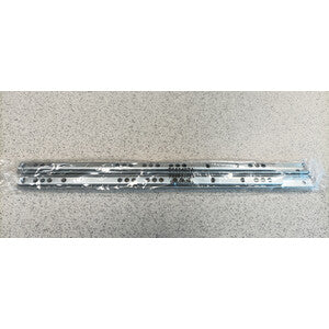 R Guida Cassetto X Kit Cassettiera 5C Nova 77X40X107 Bianca- 1,0 Coppie