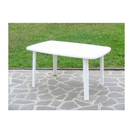 Tavolo Resina Art.56 Cm.137X85 Bianco- 1,0 Pz