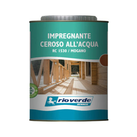 Rioverde Rc 1530 Impregnante Ceroso 0,750 Mogano- 6,0 Pz