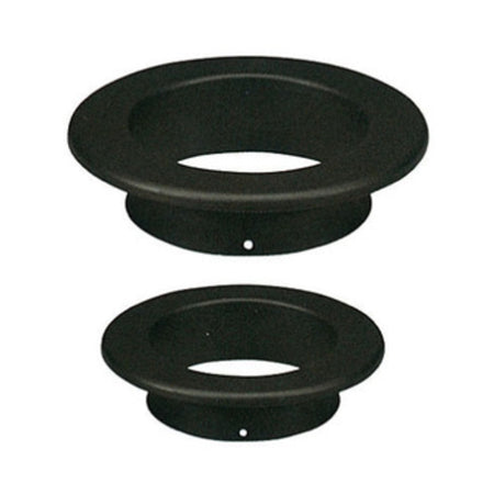 Rosone Plus D 15 Cm Nero Opaco- 1,0 Pz
