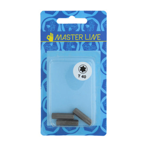 Bl Inserto Torx 25 Mm T30 M 8,0 3 Pz- 5,0 Blister