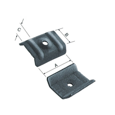 Bs Cappellotto P/Coibent Zincato 46X17X16 10 Pz- Cx- 1,0 Bs