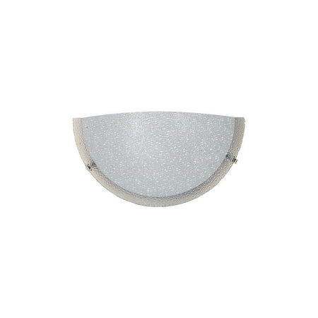 Applique Gaia 1Xe27 Bianco Graniglia- 4,0 Pz