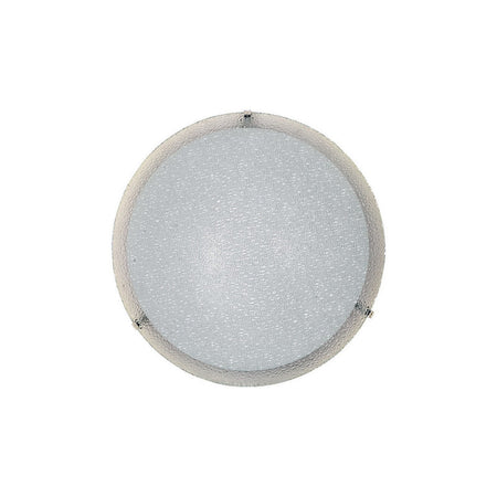 Plafoniera Gaia D 40 Cm 1 Luce E27 B/Co Graniglia- 5,0 Pz