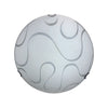 Plafoniera Onda D 30 Cm Decoraz Onda- 5,0 Pz