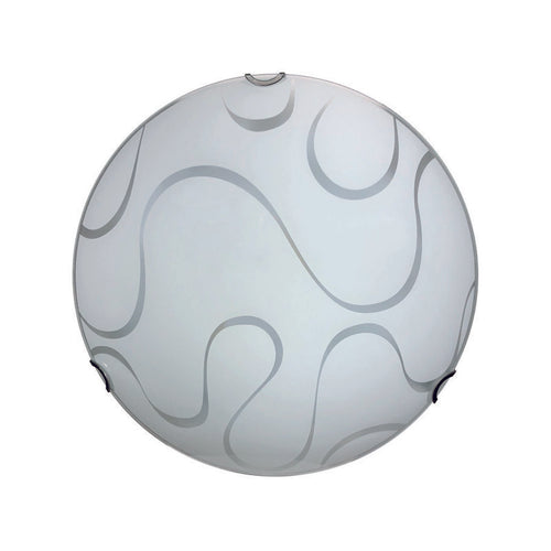 Plafoniera Onda D 30 Cm Decoraz Onda- 5,0 Pz