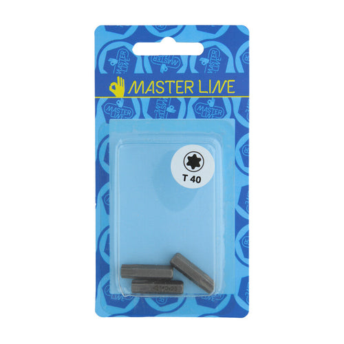 Bl Inserto Torx 25 Mm T25 M 5,0 3 Pz- 5,0 Blister