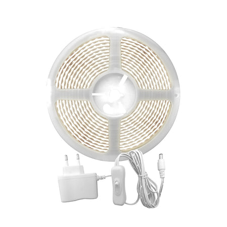 Kit Strip Led 12W 5 M Ip54 Fredda- 1,0 Pz