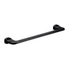 Gedy St12145 Stelvio Portasalviette 45 Cm Nero Opaco- 1,0 Pz