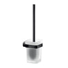 Gedy St3303 Stelvio Portascopino Da Muro Nero Opaco- 1,0 Pz