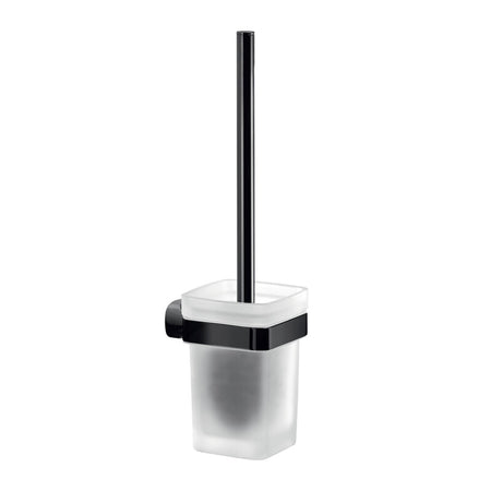 Gedy St3303 Stelvio Portascopino Da Muro Nero Opaco- 1,0 Pz
