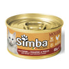 Cibo Gatto Monge Simba 85 G Cuori E Fegatini Pollo- 24,0 Pz