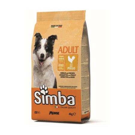 Crocchetta Cane Monge Simba 4 Kg Adult Pollo- 1,0 Pz
