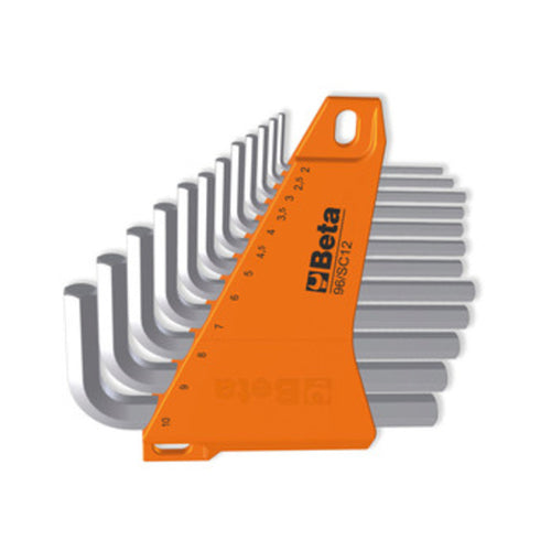 Beta 96 Sc12 Serie Chiavi Esagonali 2,0/10 Mm- Beta- 1,0 Pz