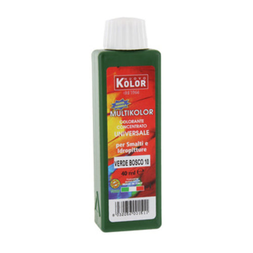 Colorante Universale 40 Ml Verde Bosco 10Rl- 12,0 Pz