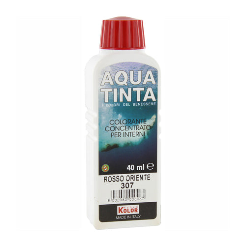 Aquatinta Per Interni 40 Ml Rosso Oriente 307- 10,0 Pz