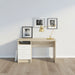 Kit Scrivania Function Plus 120X48X72 Rovere Bianco- 1,0 Pz