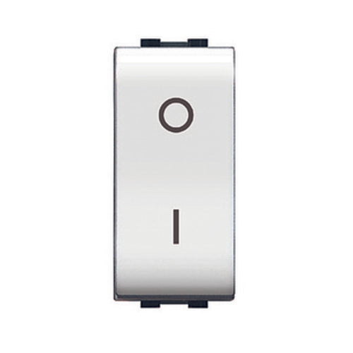 Life 4009 Wh Interruttore Bipolare Bianco- Elettrocanali- 12,0 Pz