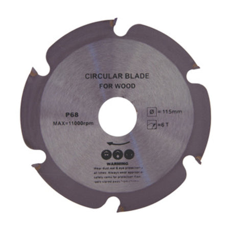 Disco P/Legno D 115X2 Mm Foro 22,2 Mm- Ecef- 1,0 Pz