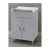 Lavatoio Antonella 60X50 Cm Con Sifone Bianco Port- 1,0 Pz