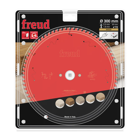 Disco Widia Per Legno D 300 Mm Foro 30 Denti 72- Freud- 1,0 Pz