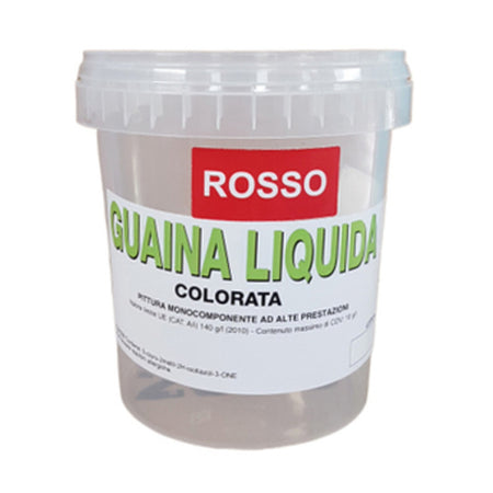 Guaina Liquida Resinosa Rosso 1 Kg- 9,0 Pz