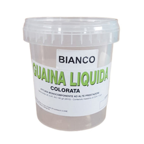 Guaina Liquida Resinosa Bianco 1 Kg- 9,0 Pz