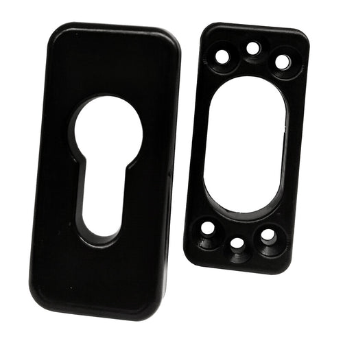 Bocchetta Per Persiane 32X8X68 Mm Ovale Nylon- 10,0 Pz