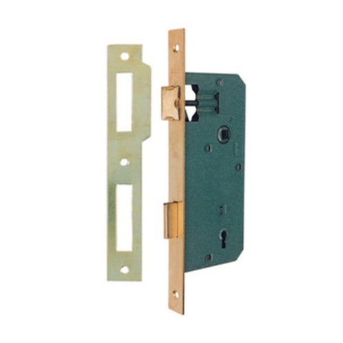 Bl Patent Serratura Q.8/90 Ottonata Da 40- Bonaiti Serrature- 6,0 Blister