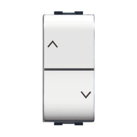 Life 4022 Wh Doppio Pulsante P/Tappar Bianco- Elettrocanali- 1,0 Pz