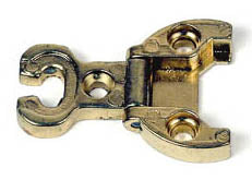 Cerniera Per Mobili A0054 Ottonata 32X34 Mm- 10,0 Pz