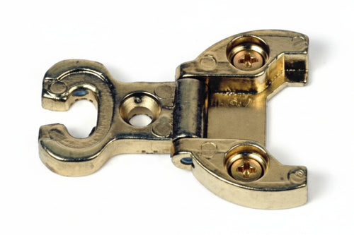 Cerniera Per Mobili A0054 Ottonata 32X34 Mm- 10,0 Pz