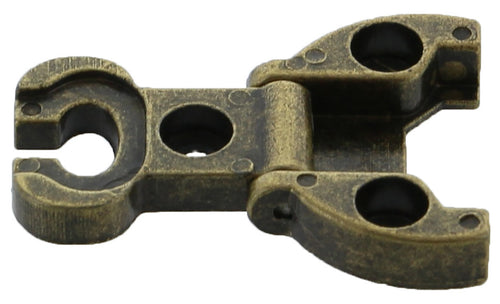 Cerniera Per Mobili A0054 Bronzo Antic 32X34 Mm- 10,0 Pz